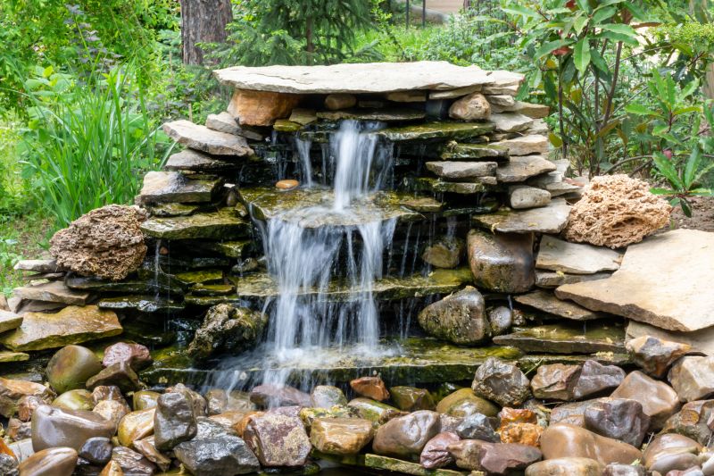 Pond Waterfall Repair detail